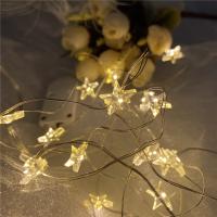 Luces De Hada Estelar 4M CR2032 Operadas Por Batería Silber Wire Decoración De Dormitorio Regalo De Boda Fiesta LED - details 1