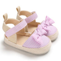 Zapatos De Princesa Para Niña Verano Suaves Tacones Bajo Sandalias Para Primera Caminata Zapatos De Ballet Interior Y Exterior Para Bebés De 0 a 12 Meses - details 42