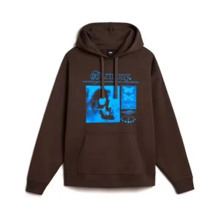 Sudadera VANS Harmonious OS Hoodie VN000JTPD4C1 Marron - 1