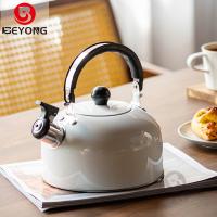 Whistling Kettle 3L Tetera de Maple inoxidable Hervidor de silbido Hervidor de té de inducción Hervidor de silbido para Cocina Estufas de gas Induch - details 2