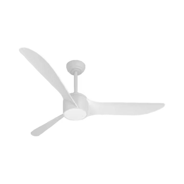 NARVI Ventilador de techo, 3 Palas, Motor DC, LED Regulable en Intensidad. Memoria y Mando. Ref. CANCÚN 1815 - 1