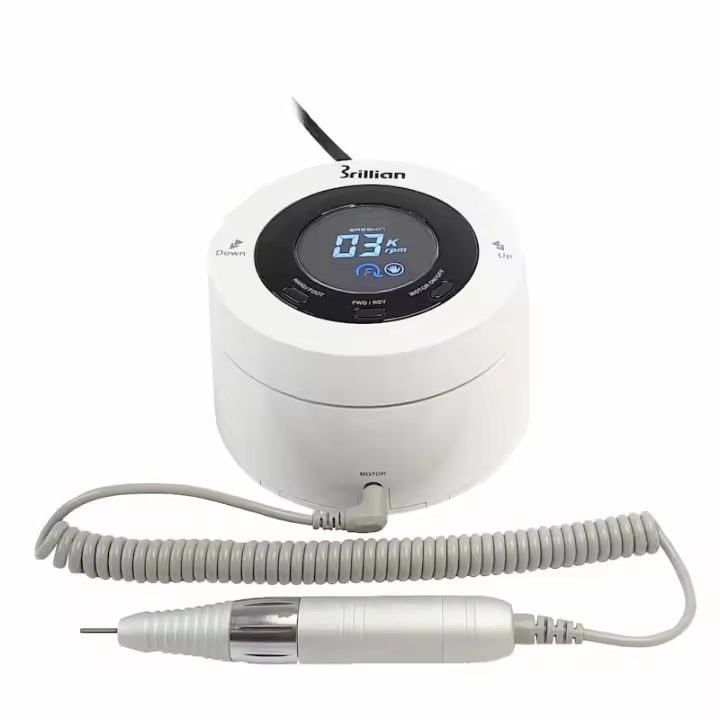 TORNO/ MICROMOTOR MANICURA BRILLIANT WHITE 30000 RPM - 1