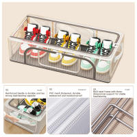 Caja De Zapatos De Plástico Transparente Organizador De Cajones Engrosados Caja De Zapatos Pila Caja De Almacenamiento Para Zapatos - details 1