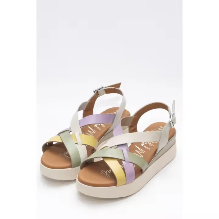 Sandalias Mujer Nerea Piel Colorines - 1