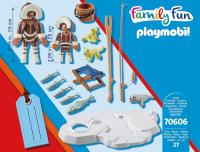 PLAYMOBIL  - Family Set Pescador Glacial - Juguete Interativo ideal para niños y niñas - Coleccionable - Produto Oficial - Edad recomendada mayores de 4 años - details 1