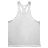 Camiseta Sin Mangas De Verano Para Hombre Algodón Fitness Running Racer Vestido Deportivo Stringer Tank Top Para Gimnasio - details 7