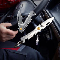 Cuchillo Plegable SANRENMU 431S Mini EDC Portátil Cuchillo De Bolsillo Con Abrigo De Botella Y Llavero Hoja De Acero Inoxidable 12C27 - details 6