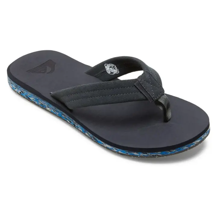 Quiksilver Chanclas Carver Suede Re Gris - 1
