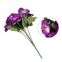 10 Cabezas De Margarita Artificial 26cm Bouquet Para Boda Fiesta Hogar Rama De Flores Artificiales Material COTON - details 78
