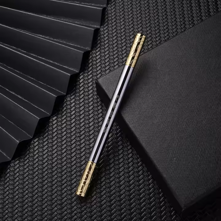 Bolígrafo De Gel De Bronce Dorado Para Oficina Y Negocios Regalo Para Hombres Y Mujeres Instrumento De Escritura Para Estudiantes Y Profesionales 0.5mm - 1