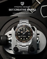 Reloj De Pulsera Mecánico PAGANI DESIGN Para Hombre Resistente Al Agua Cristal De Esmeril NH35A Automatico Con Calendario Completo Y Luz Nocturna - details 0
