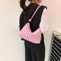 Bolso De Hombro Para Mujer Y Niñas De Gran Capacidad En Color Sólido Bolso De Mano Trendy Casual Bolso De Bajo Del Brazo - details 7