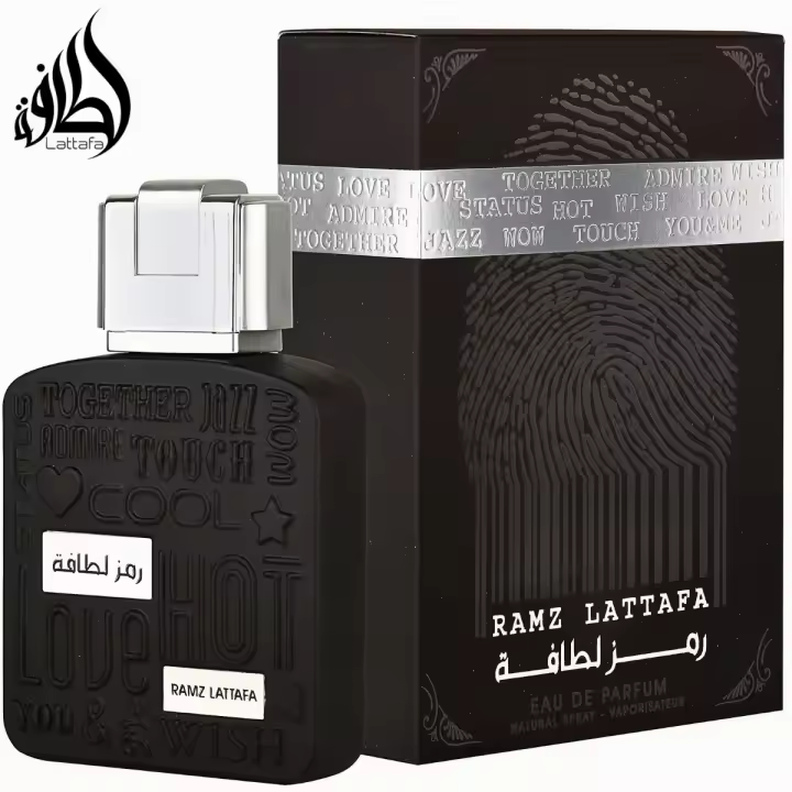 Ramz Silver Lattafa Perfume Ramz Eau de Parfum 100ml - 1
