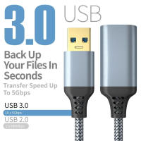 Cable De Extensión USB 3.0 Femenino a Masculino NNBILI 3m Alta Velocidad De Transmisión De Datos Para PC Laptop Juego De Computadora - details 2