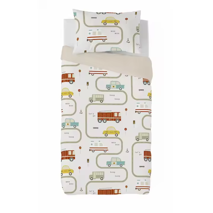 FUNDA NÓRDICA INFANTIL 100% ALGODÓN GREM COOL KIDS FABRICADO EN ESPAÑA - 1