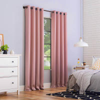 Cortina De Blackout De Alta Calidad 1 Pieza Suave Y Cómoda Amigable Con La Piel Apta Para Dormitorio Sala De Estar Cocina - details 21
