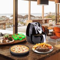 Soporte De Acero Inoxidable Para Asar Y Air Fryer Estilo De Barbacoa Doble Piso Resistente Y Duradero Para Hornear En Casa - details 3