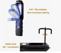 Linternas LED Recargable, Luz Mecánica COB, USB Recargable, Barería 2800 Mah - details 1