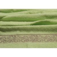Juego de Toallas Cenefa Baño Verde Manzana – 3 Piezas de Lujo | 100% Algodón Portugués | 500 g/m |Mercatienda.es - details 3