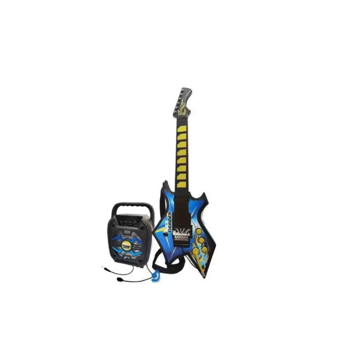 Guitarra Elctrónica Rock Thunder mas Bafle Con Bluetooth. (Reig 875) - 1