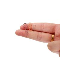 100Pcs Anillos De Resorte Metálico Para Bolso Clip De Cierre De Monedero Conector Para Lanyard Cremallera ID Tarjeta Llavero Herramientas De Joyería - details 5
