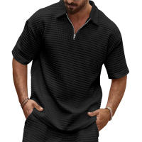 Camiseta Casual Para Hombres Verano 2024 Cuello Redondo Color Sólido Manga Corta Transpirable Y Cómoda Disponible En Varias Tallas Y Colores - details 8