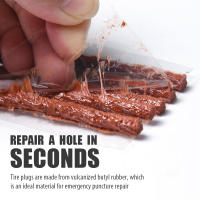 Kit De Reparación De Neumáticos Ciclismo Tubeless Con Plugues Y Herramienta De Inserción De Strips De Goma Para Bicicletas De Carretera Y MTB - details 1