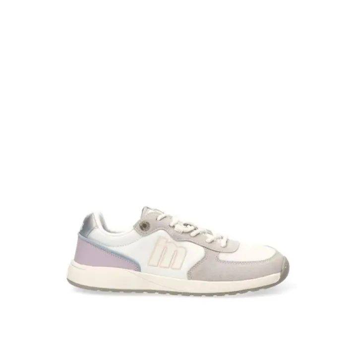 Zapatillas Respetuoso/barefoot Mustang - Mujer - Suela Plana - Modelo 60857 - Color Blanco - 1