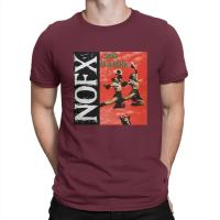 Camiseta De Algodón Para Hombre NOFX Divertida Con Estampado Musical Manga Corta Estilo Casual Para El Verano - details 10
