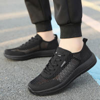 Zapatos De Deporte Para Hombre Suaves Y Transpirables Zapatillas De Correr De Malla De Alta Calidad Ligeros Y Comodísimos Para Exterior - details 6