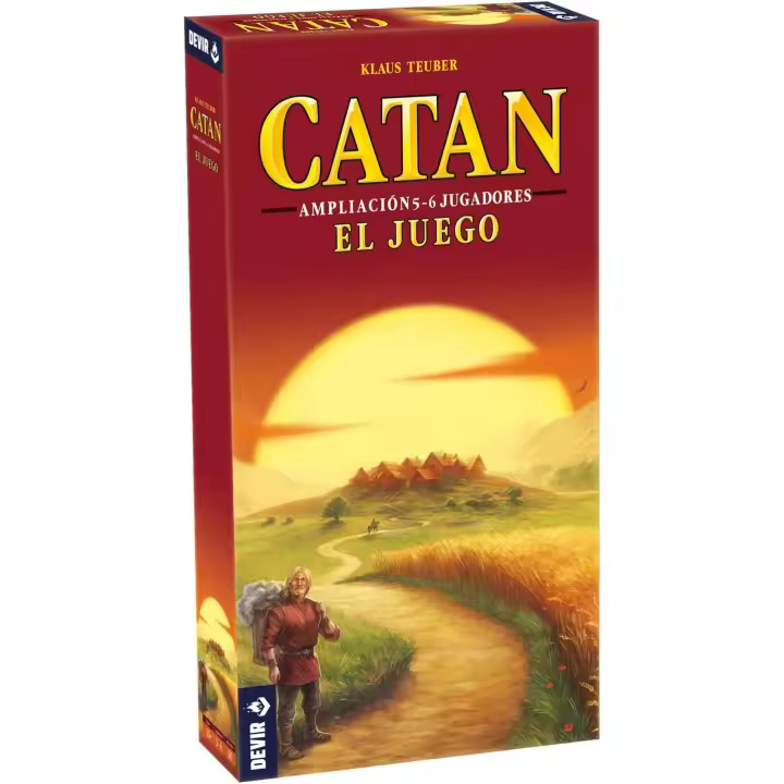 Devir - Catan, juego de mesa - Ampliación para 5 y 6 Jugadores(Es necesario tener Catán) - 1