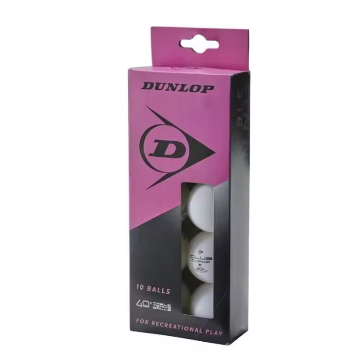 Pelotas Tenis Mesa ITF Dunlop 10 Pelotas blanco - 1