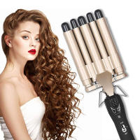 Rizador Y Enrollador De Cabello Cerámico Rápido Calentamiento Herramientas De Ondulador Para Todos Tipos De Cabello Con Temperatura Mínima Máxima 210 Grados - details 1