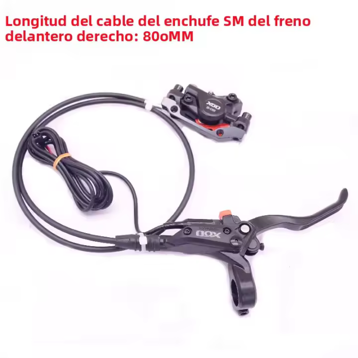 Freno De Disco Hidráulico Para Bicicleta Eléctrica XOD Control De Energía Eléctrica Adaptador SM Plug Tamaño 160mm Para Montañas - 1