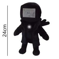 Muñeco De Peluche Skibidi Toilet Clockman Titan TV Man Speakerman Juguete De Horror Para Niños Regalos De Cumpleaños Y Navidad Material De Algodón PP Relleno - details 86