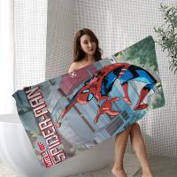 Toalla De Baño Vintage Superhéroe Marvel S-Spidermans Dibujos Animados Para Playa Decoración De Habitación Kawaii Para Niñas Y Niños Tamaño 30x60 Cm Toalla De Mano Para Deporte Y Viaje - details 6