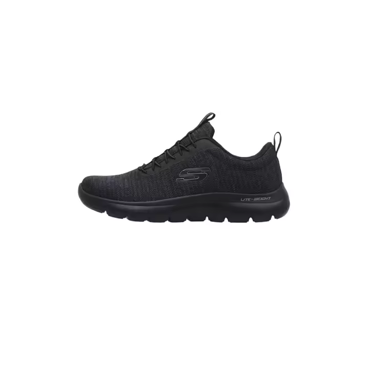 Skechers SUMMITS  Deportivas Planas Hombre Negro - 1