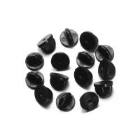 Pines De Goma Negros Para Broches Y Hebeleras De Mariposa Clavija De Bloqueo Accesorios Para Manualidades Y Joyería DIY Pack De 50/100/500 - details 6