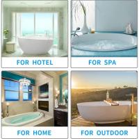 Almohadilla De Baño PVC Espuma Transpirable Con Capas De Malla 3D Y Cojín Para Cuerpo Completo Tapete Antideslizante Spa De Bañera Matrícula De Almohadilla - details 0