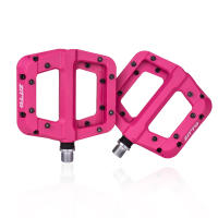 Rodamientos ZTTO MTB Ultralight Pedal Plano Chester XC Rendición AM Montaña BMX Antideslizante Gran Pie DU Fundición Nylon Plástico Bicicleta - details 7