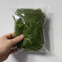 Plantas Artificiales Verdes Alrededor De 20g Poliéster Moqueta Hierba Para Decoración De Hogar Sala De Estar Jardín Mini Paisaje Flores Falsas DIY Artesanía - details 13