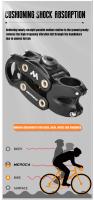 MEROCA Soporte De Manillar De Bicicleta De Suspensión Para MTB Montaña/Ruta 25.4mm Absorbedor De Choque De Manillar 31.8MM*90MM Aluminio - details 2