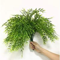 1pc Decoración De Interiores Hoja De Sauce Simulada Adorno Floral Falso Planta Verde Artificial Vínculo Verde Colgante Para El Hogar - details 2