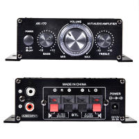 Amplificador De Audio HiFi Canal Para Coche Receptor De Música Estéreo FM MP3 Potencia 12V AK370 AK170 Accesorio De Audio Para Coche - details 22