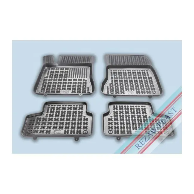 Rezaw Plast Alfombrilla caucho 3D premium  apto para Mercedes GLA II 2019 - , GLB I 2019 - 2023 - 1