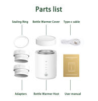 XIMYRA N1 Calentador De Botella Para Bebé Con Esterilizador Y Calefactor Portátil Recargable USB De All-In-One Incluye 2 Adaptadores - details 7