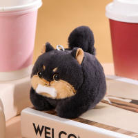 Llavero De Peluche Gato Perro Cola Saltarina Lindo Juguetes De Animal Cartoon Para Niños Regalo Peluche Gato Perro Tamaño Pequeño - details 1