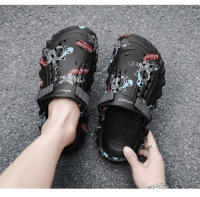 Sandalias De Verano Para Hombres Transpirables Y Cómodas Zapatillas De Deporte Versátiles Para Playa Y Exterior Con Suela Suave Antideslizante Moda Para Jóvenes - details 15