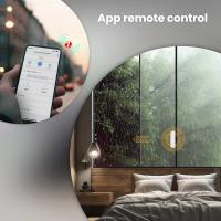 MOES Tuya ZigBee Controlador Automático Para Ventanas Deslizantes Con Apertura Y Cierre Remoto Por App Soporte Alexa Y Google Home Recargable Por Solar - details 1