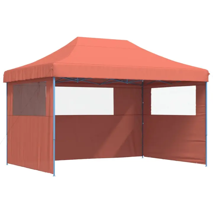 vidaXL Tienda de fiesta plegable Pop-Up 3 paredes laterales tienda Color Burdeos,  orange,  Beige y mas - 1